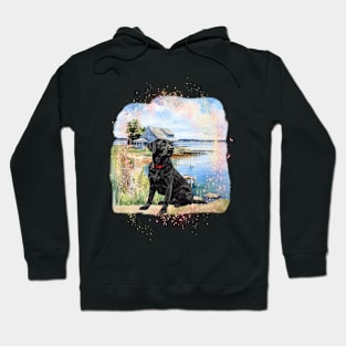 Dog - Black Lab Hoodie